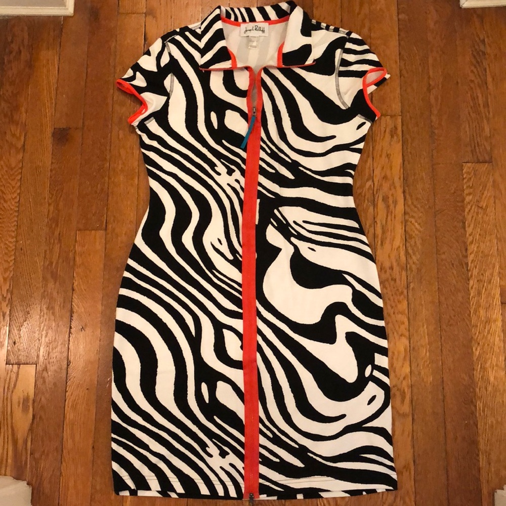 Joseph Ribkoff Zebra print dress